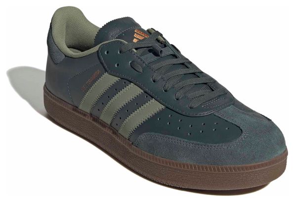 Scarpe da ciclismo adidas Velosamba Leather Verdi Unisex