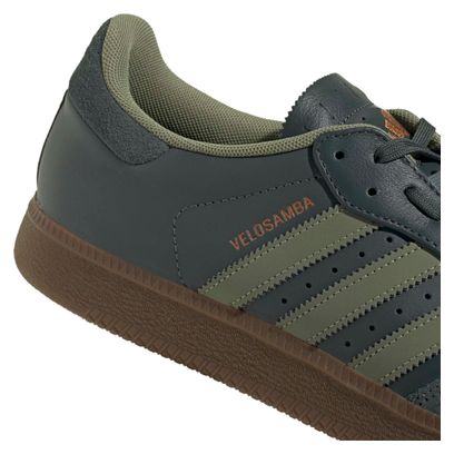 Scarpe da ciclismo adidas Velosamba Leather Verdi Unisex