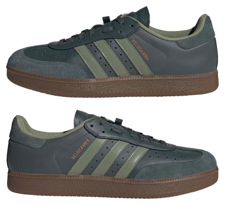 Scarpe da ciclismo adidas Velosamba Leather Verdi Unisex