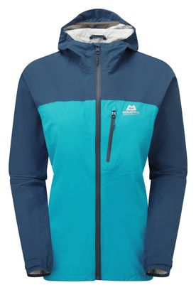 Wasserdichte Damen Mountain Equipment Katam Jacke Blau