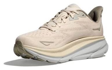 Hoka Clifton 9 Running Shoes Beige/Khaki Men