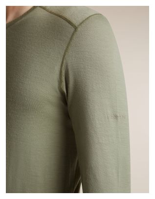 Camiseta interior Icebreaker Merinos 200 Oasis Verde para hombre
