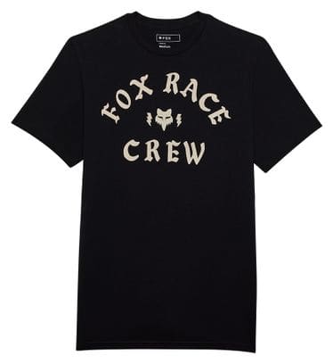 T-Shirt Manches Courtes Fox Race Crew Noir