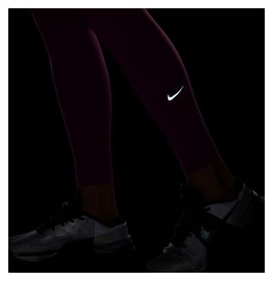 Collant long Nike One Violet Femme