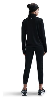 Nike Dri-Fit Swoosh Donna 1/2 Zip Top Nero