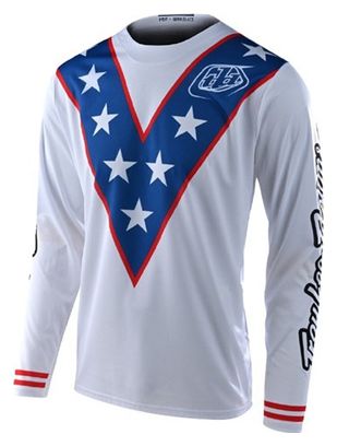 Troy Lee Designs GP LE Long Sleeve Jersey White