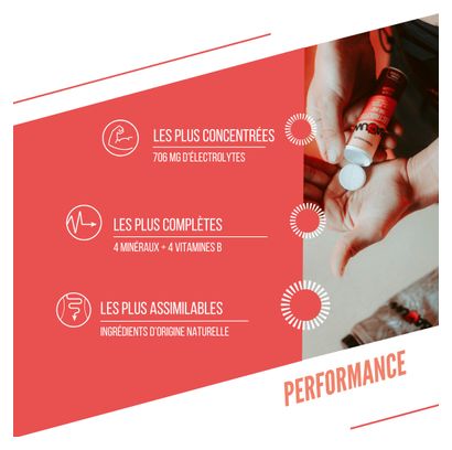 Boisson Electrolytes Baouw Pêche/Passion - 10 pastilles