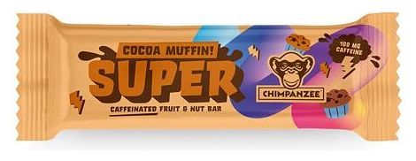 Barre énergétique Chimpanzee Super Caféine Muffin Cacao 55g