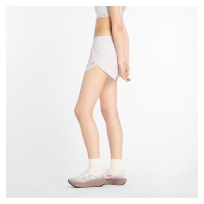 New Balance RC Ultra Light 3in Grey Women's Split Shorts