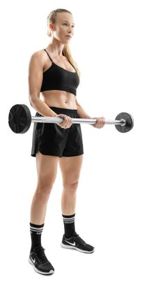 Brassière de sport sans couture femme Fitness Ness Noir