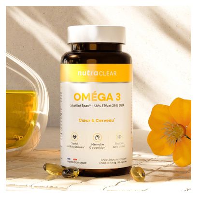 Oméga 3 Epax® (90 Capsules) - Nutraclear - Oméga 3
