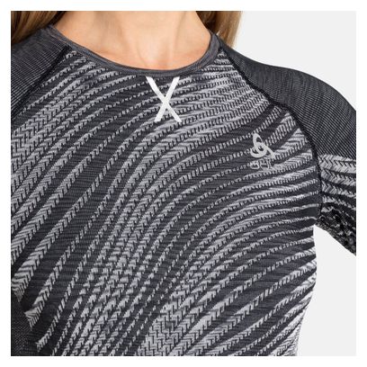 Odlo Blackcomb Eco Long Sleeve Jersey Zwart / Grijs