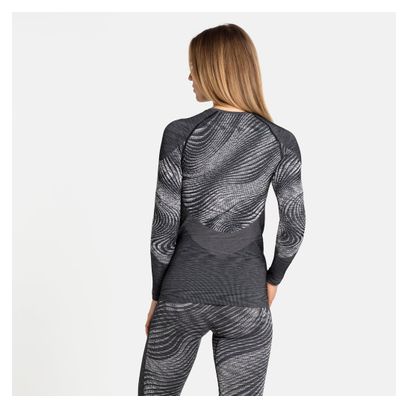 Odlo Blackcomb Eco Long Sleeve Jersey Zwart / Grijs