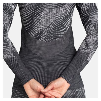 Odlo Blackcomb Eco Long Sleeve Jersey Zwart / Grijs