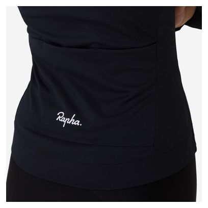 Damestrui Rapha Core Thermal Lange Mouw Zwart/Wit