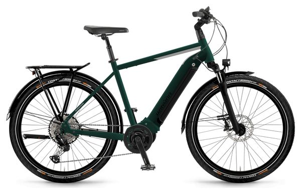 Winora Yucatan 10 Gent 27.5 '' Electric City Bike 630Wh Shimano Deore 10V Emerald Green 2022