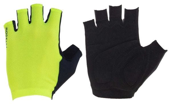 Gants Velo Rogelli Pure - Homme - Fluor/Jaune