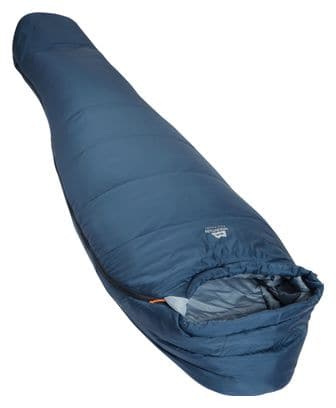 Mountain Equipment Lunar II Blue Regular Sleeping Bag - Right Zip