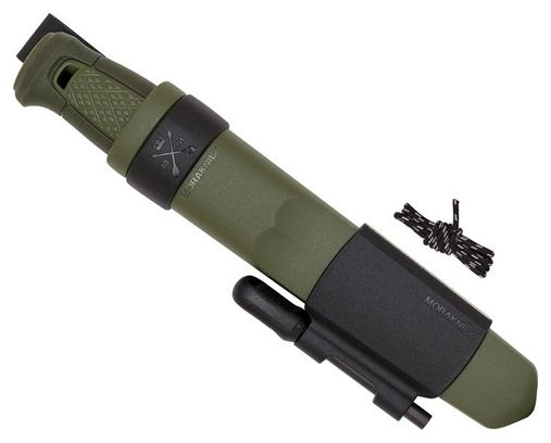 Kit de survie MORAKNIV Kansbol Med Survival Kit - Vert - Lame 109 mm - Manche TPE - Etui Polymère
