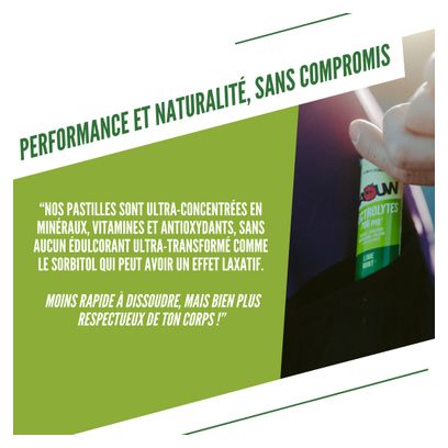 Boisson Electrolytes Baouw Citron Vert Menthe 10 pastilles