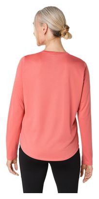 Maglia a maniche lunghe Asics Core Pink Donna