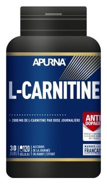 Complément alimentaire Apurna L-Carnitine Pot 120 gels