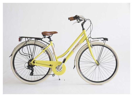 VELO VIA VENETO 605A 28  6V. FEMME 46 jaune