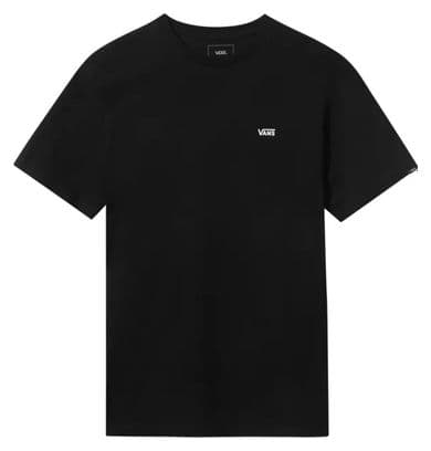 T-shirt nera a maniche corte con logo Vans