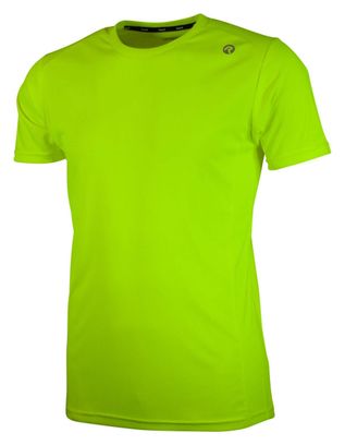 T-Shirt De Sport Manches Courtes Rogelli Basic - Homme - Fluor