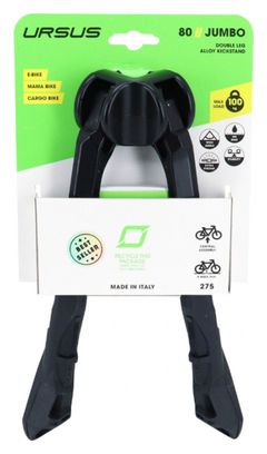 Béquille latérale vélo renforce réglable - support 35 kg Ursus King Evo