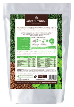 Alter Nutrition Mix Bebida Proteica Vegana + Bio / Verde / Espirituina Chorelle Menta / 500g