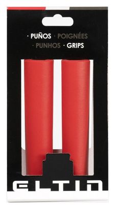 Poignées en mousse de silicone Eltin Rouge