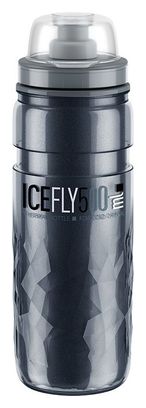 Bidon Elite Ice Fly 500 ml Gris