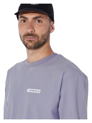 T-Shirt Running Circle Feel Good Run Track 2.0 Violet Homme