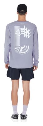 T-Shirt Running Circle Feel Good Run Track 2.0 Violet Homme