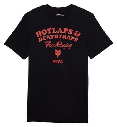 Fox Hotlaps Short Sleeve T-Shirt Black