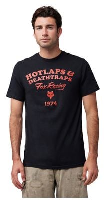 Fox Hotlaps Short Sleeve T-Shirt Black