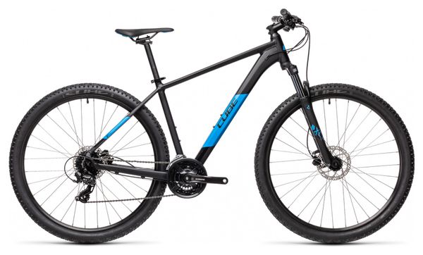 Cube Aim Pro Hardtail MTB Shimano Tourney 8S 29'' Black Blue 2021