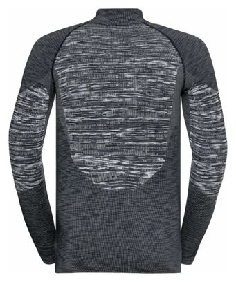 Odlo Blackcomb Eco Women's 1/2 Zip Long Sleeve Jersey Black Gray