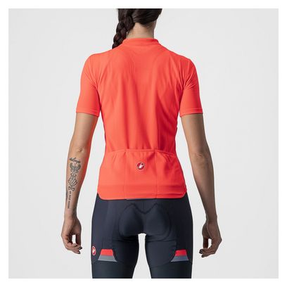 Maillot Castelli Anima 3 Rosa / Azul