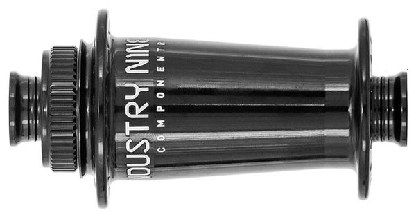 Mozzo anteriore Hydra Classic Industry Nine | 28 buche | Boost 15x110 mm | Center Lock | Nero