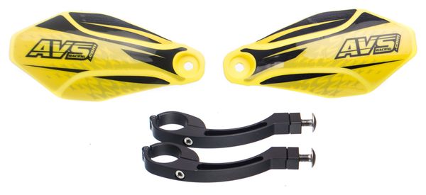 AVS KIT DECO Hand Guard Yellow Black