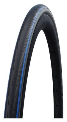 Neumático de carretera blando Schwalbe Lugano II 700mm Tubetype K-Guard Negro Azul