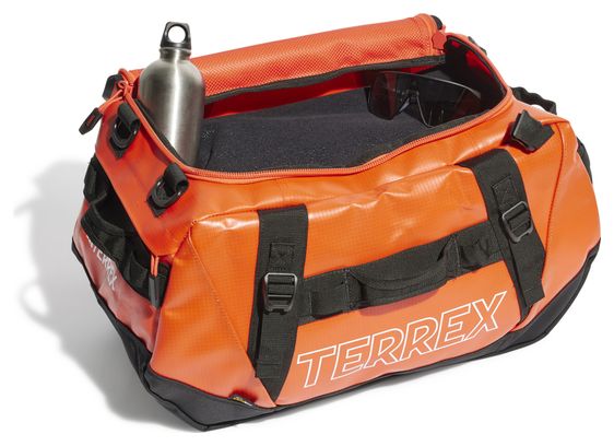 Bolsa de viaje de expedición adidas Terrex Rain.Rdy Pequeña Roja