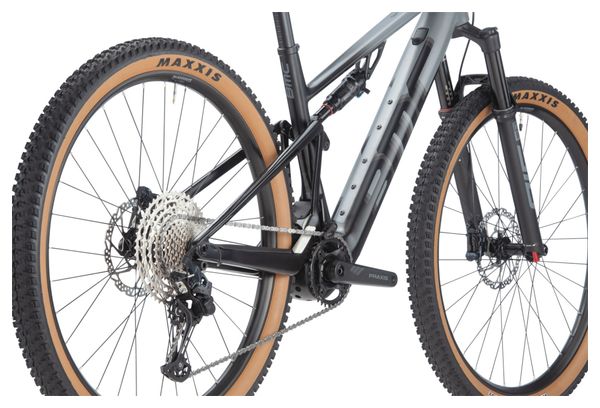 VTT Électrique Tout-Suspendu BMC Fourstroke AMP LT Three Shimano SLX 12V 360 Wh 29'' Gris Iron Noir