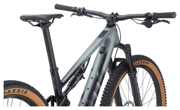 BMC Fourstroke AMP LT Three Electric Full Suspension MTB Shimano SLX 12S 360 Wh 29'' Iron Grey Black 2023