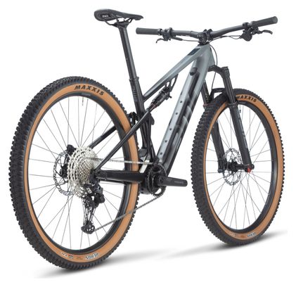 VTT Électrique Tout-Suspendu BMC Fourstroke AMP LT Three Shimano SLX 12V 360 Wh 29'' Gris Iron Noir