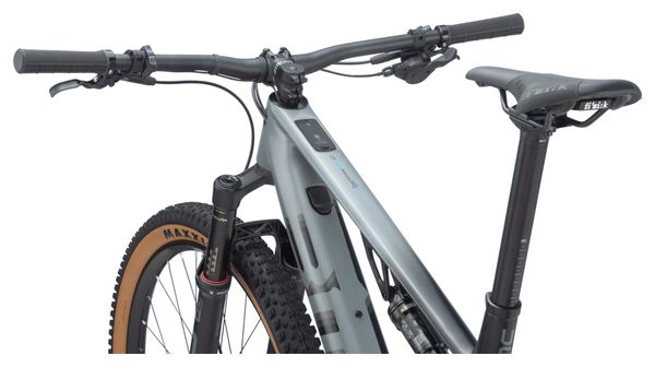 VTT Électrique Tout-Suspendu BMC Fourstroke AMP LT Three Shimano SLX 12V 360 Wh 29'' Gris Iron Noir