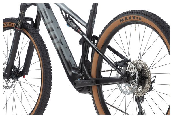 VTT Électrique Tout-Suspendu BMC Fourstroke AMP LT Three Shimano SLX 12V 360 Wh 29'' Gris Iron Noir