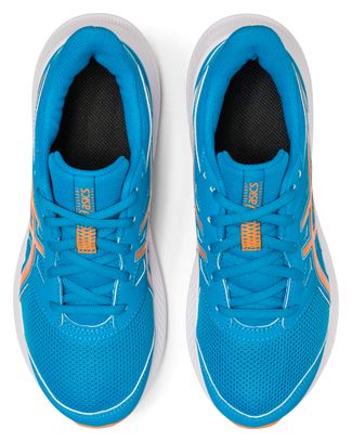 Asics Jolt 4 GS Blau Orange Kinder Running Schuhe